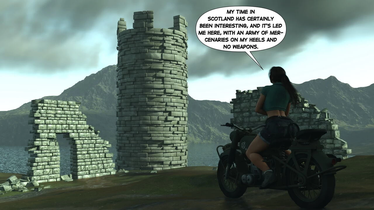 Lara Croft in Head for the Hills porn comic picture 2