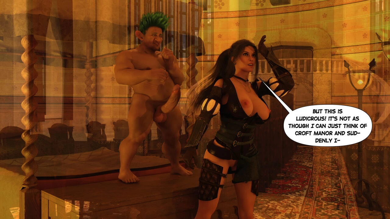 Lara Croft in Head for the Hills porn comic picture 31