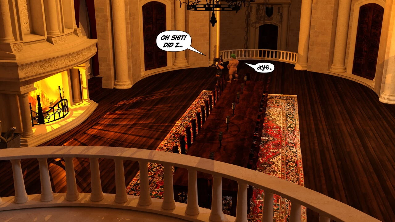 Lara Croft in Head for the Hills porn comic picture 32