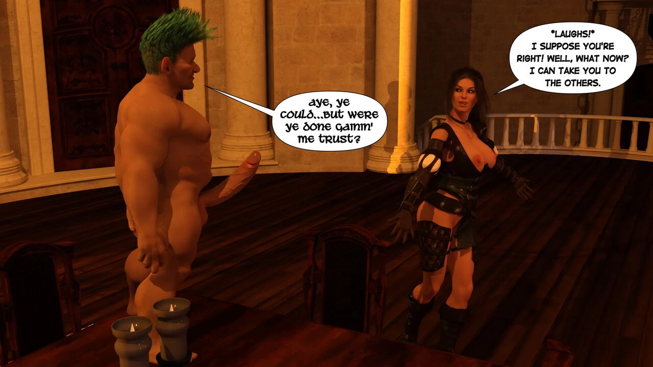 Lara Croft in Head for the Hills porn comic picture 34