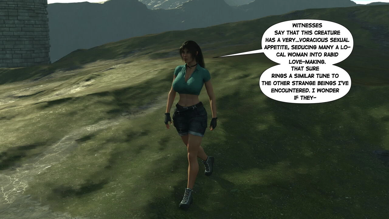 Lara Croft in Head for the Hills porn comic picture 4