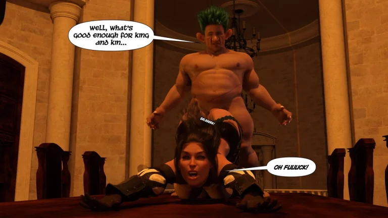Lara Croft in Head for the Hills porn comic picture 46