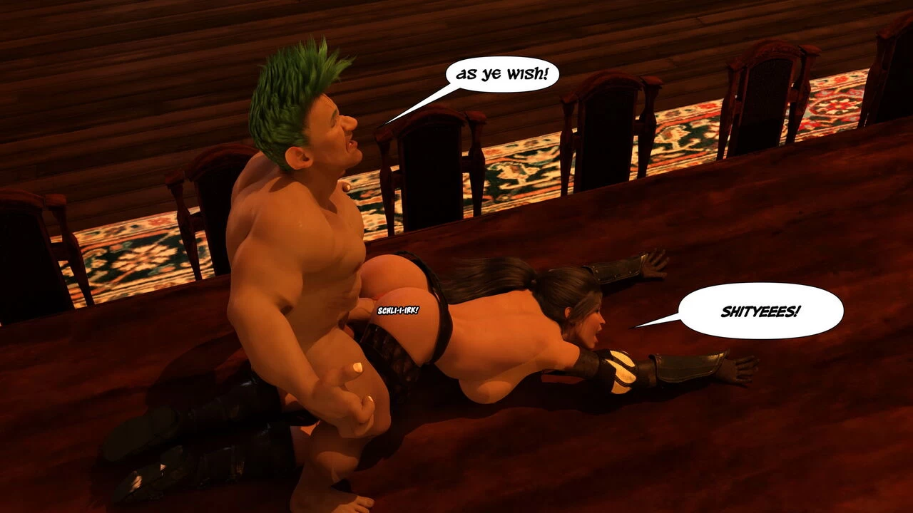 Lara Croft in Head for the Hills porn comic picture 48