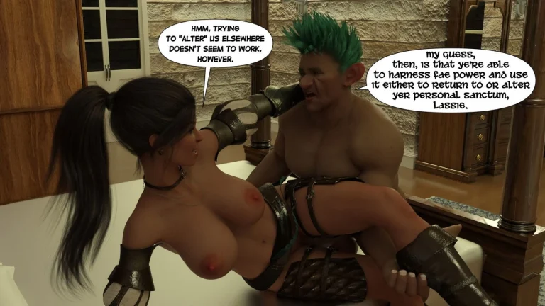 Lara Croft in Head for the Hills porn comic picture 53