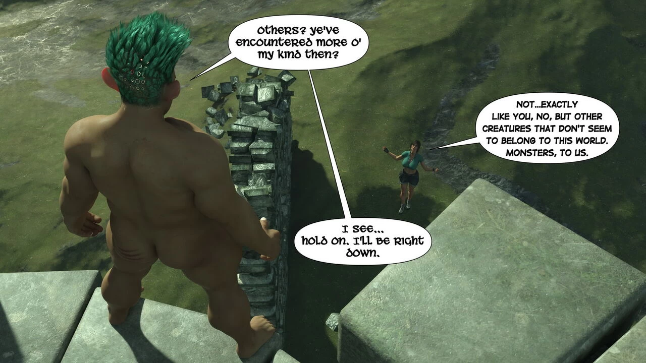 Lara Croft in Head for the Hills porn comic picture 6