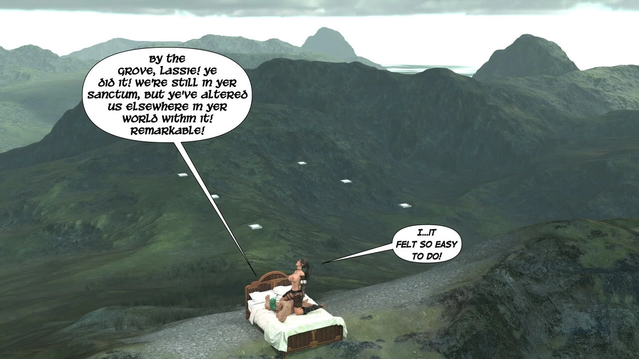 Lara Croft in Head for the Hills porn comic picture 76