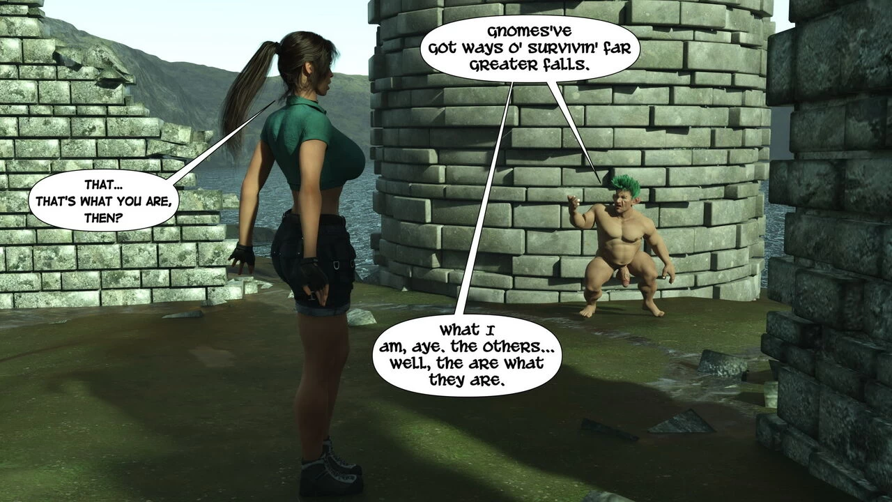 Lara Croft in Head for the Hills porn comic picture 8