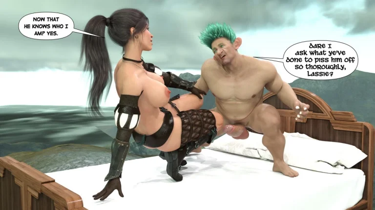 Lara Croft in Head for the Hills porn comic picture 82