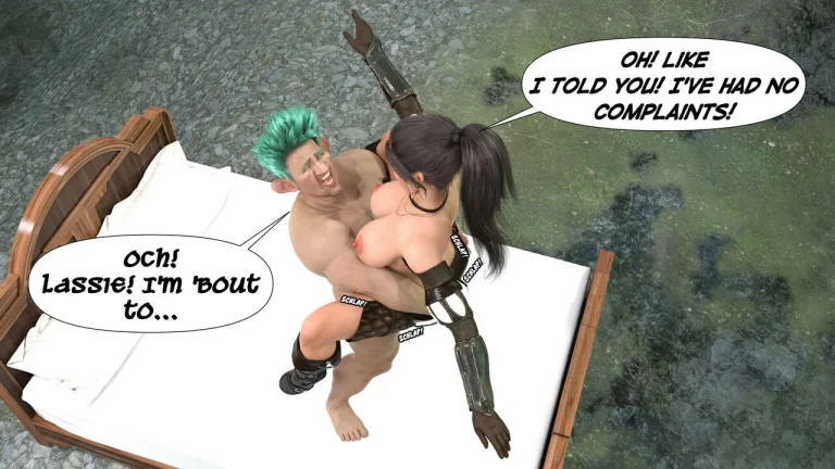 Lara Croft in Head for the Hills porn comic picture 96