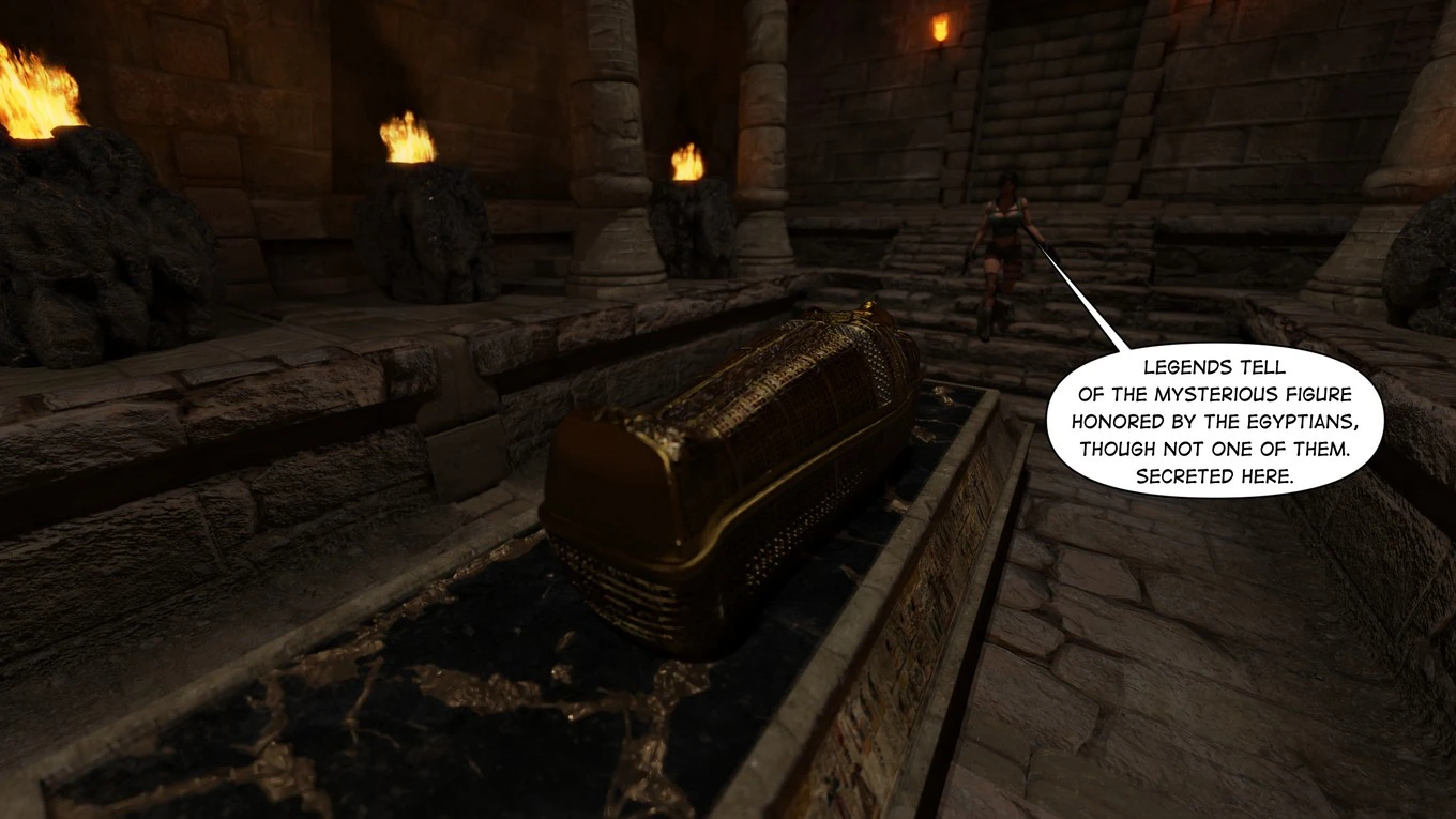 Lara Croft Taking The Mummy porn comic picture 3