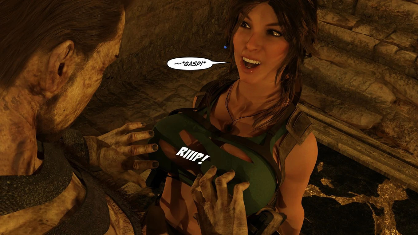 Lara Croft Taking The Mummy porn comic picture 37