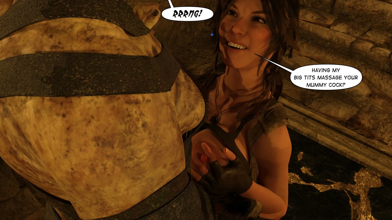 Lara Croft Taking The Mummy porn comic picture 40