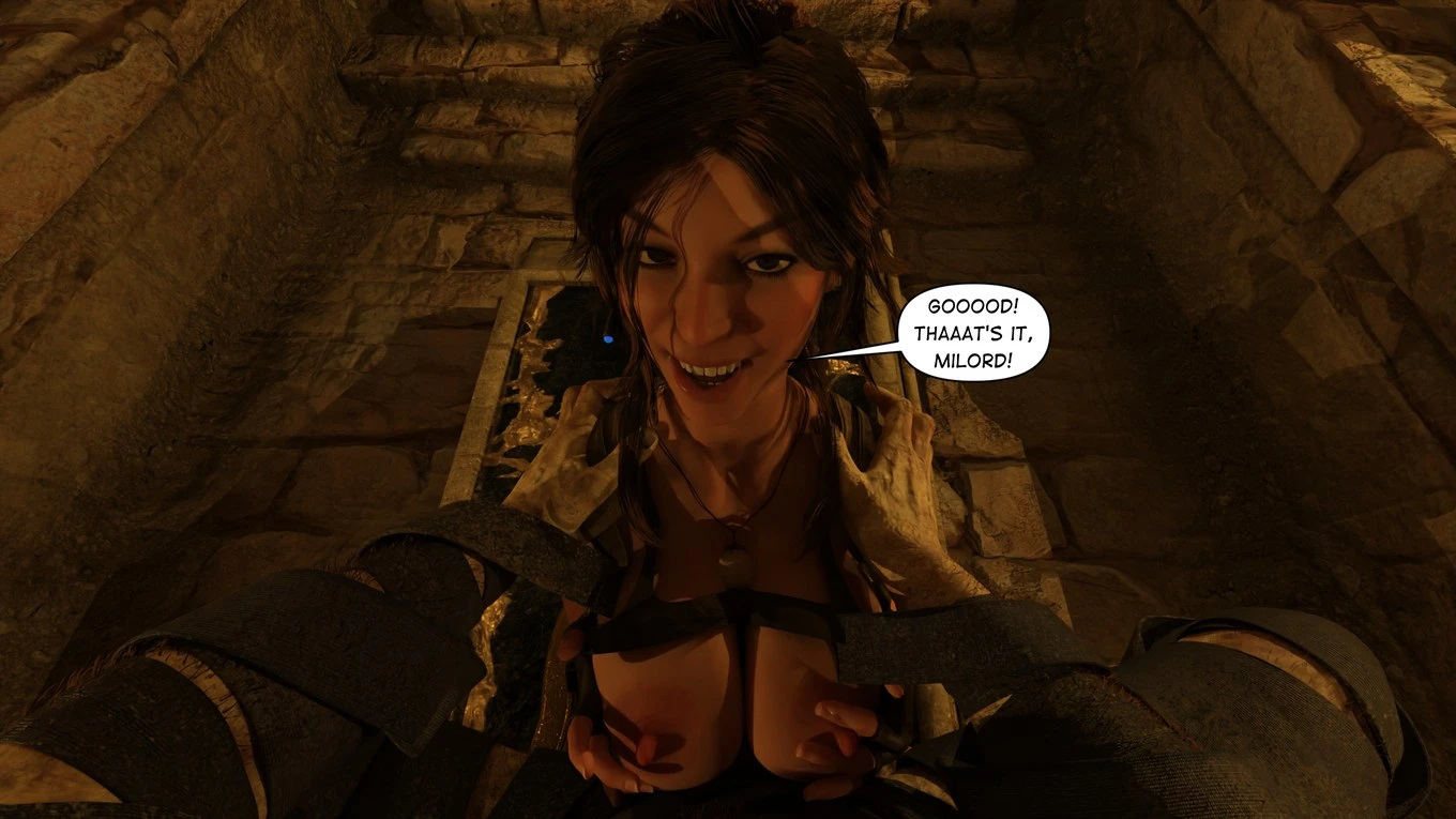 Lara Croft Taking The Mummy porn comic picture 43