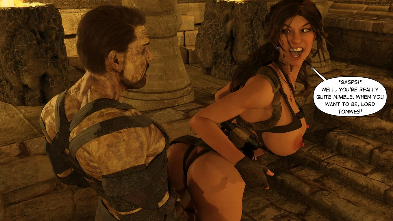 Lara Croft Taking The Mummy porn comic picture 46