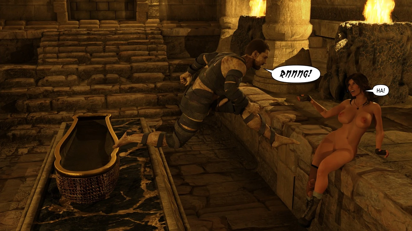 Lara Croft Taking The Mummy porn comic picture 56