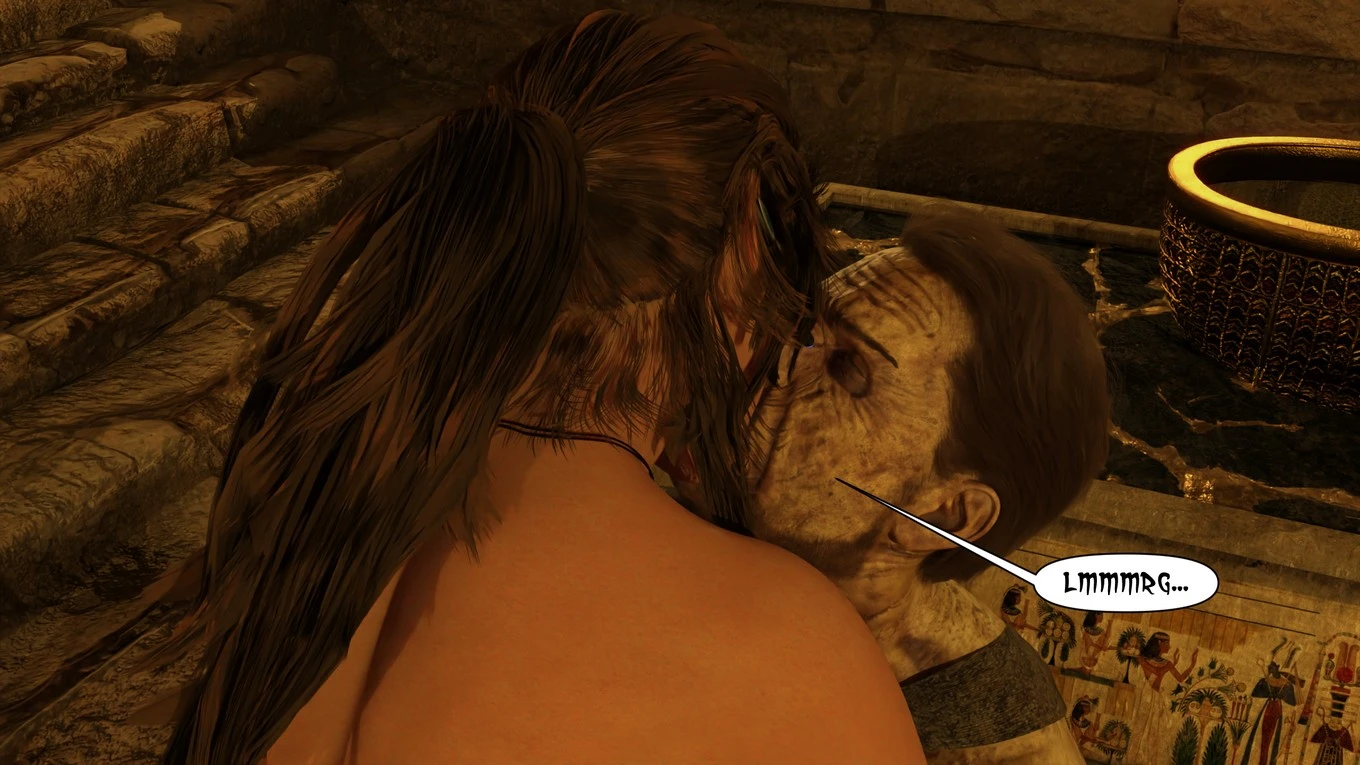 Lara Croft Taking The Mummy porn comic picture 66