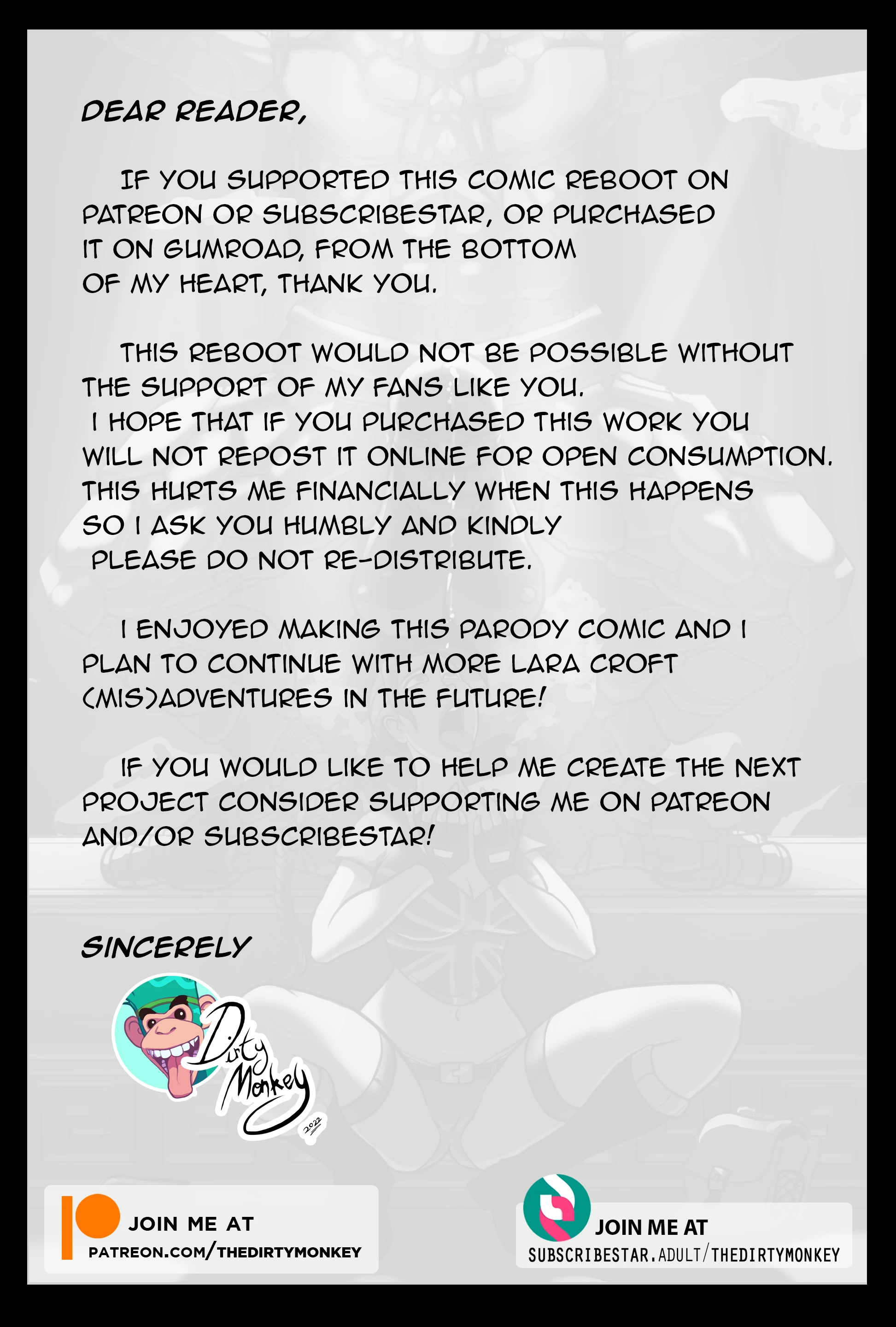 Lara Croft & The Guardian Of Pleasure (Remastered) porn comic picture 3