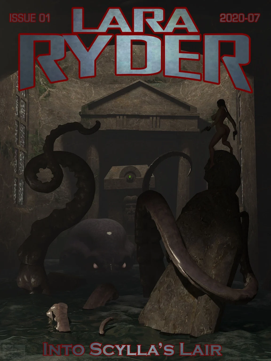 Lara Ryder Into Scylla's Lair porn comic picture 1