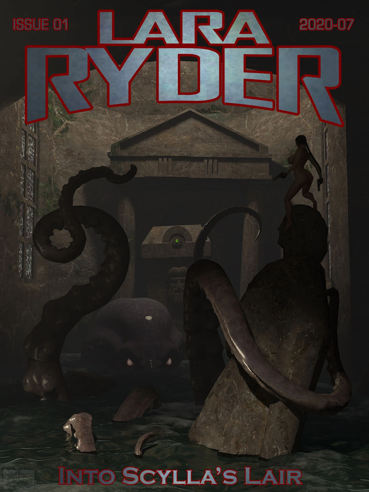 Lara Ryder Into Scylla's Lair porn comic picture 1
