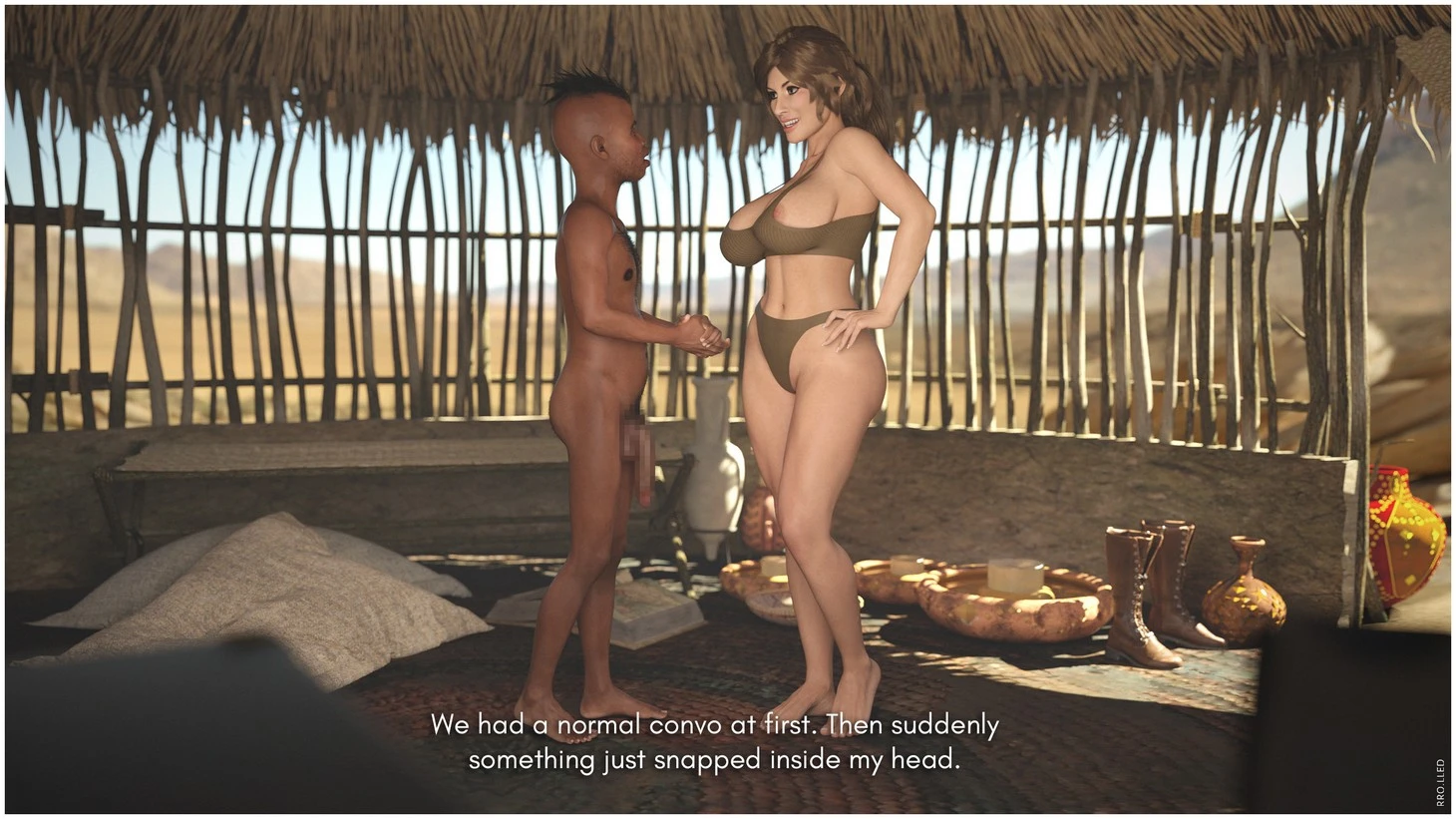 Lara - Tribesman's New Wife porn comic picture 9