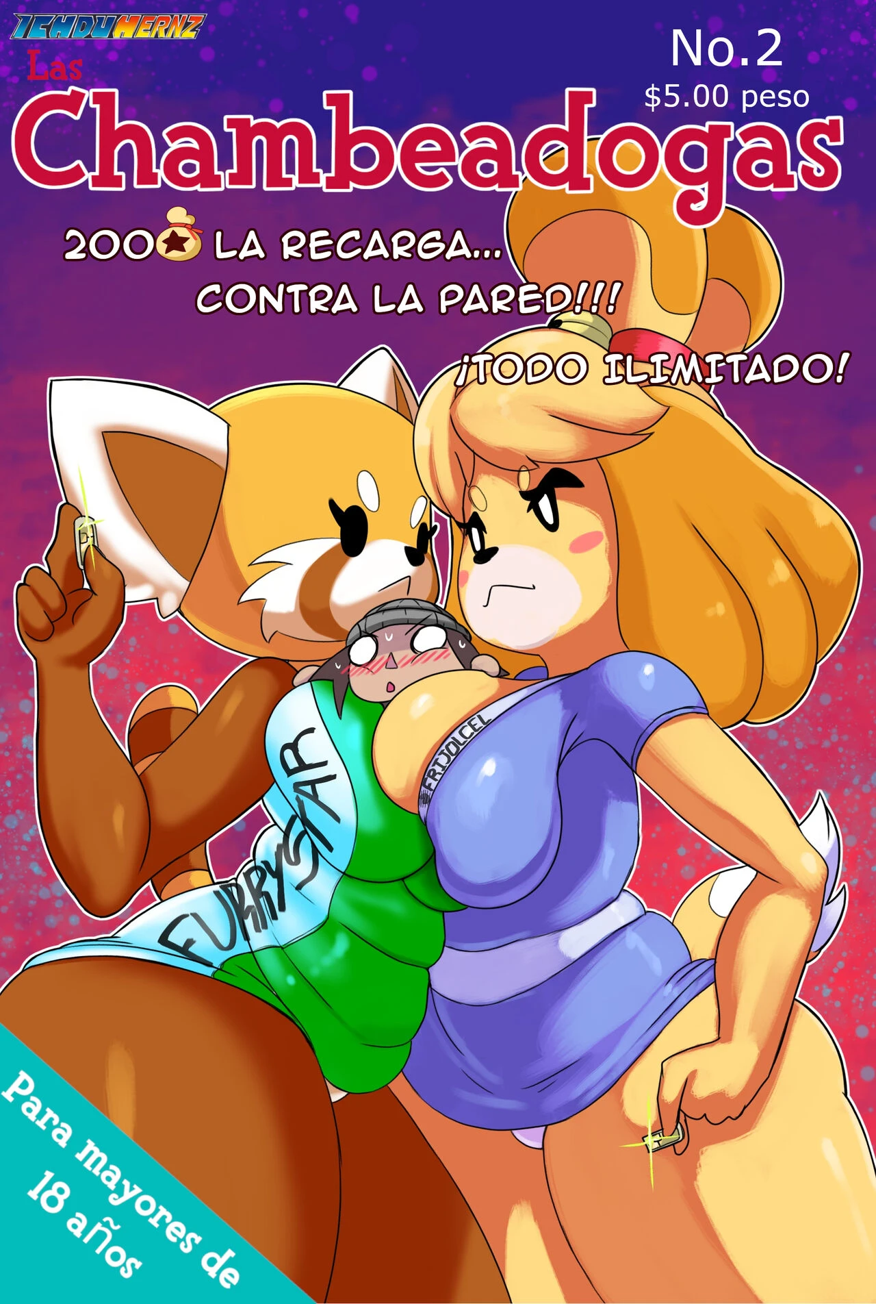 Las Chambeadogas no. 2 (Spanish) porn comic picture 1