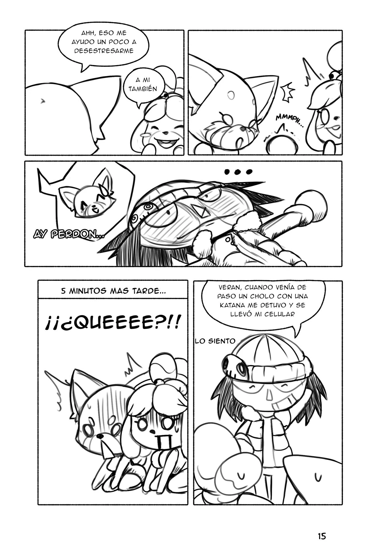 Las Chambeadogas no. 2 (Spanish) porn comic picture 16