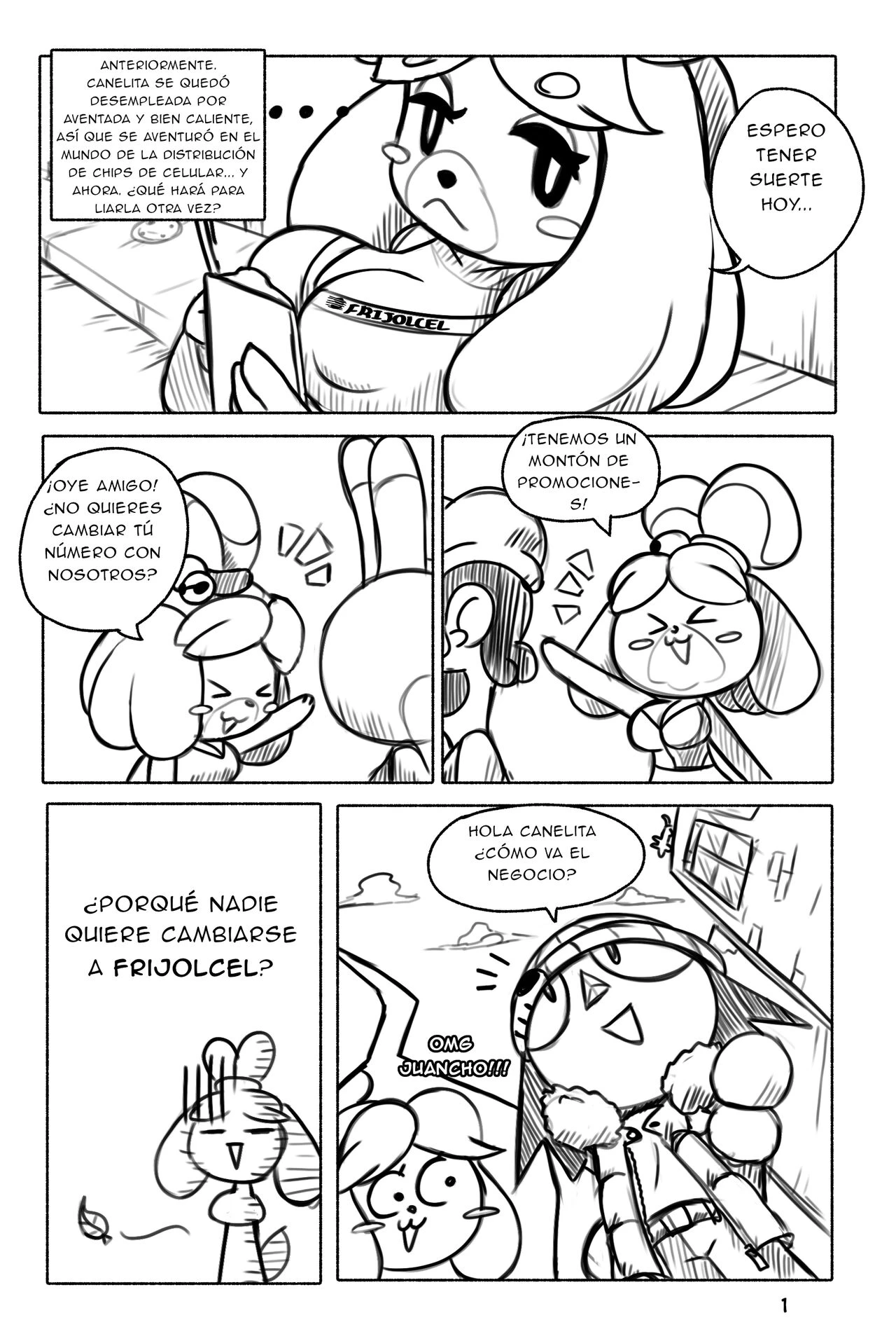 Las Chambeadogas no. 2 (Spanish) porn comic picture 2