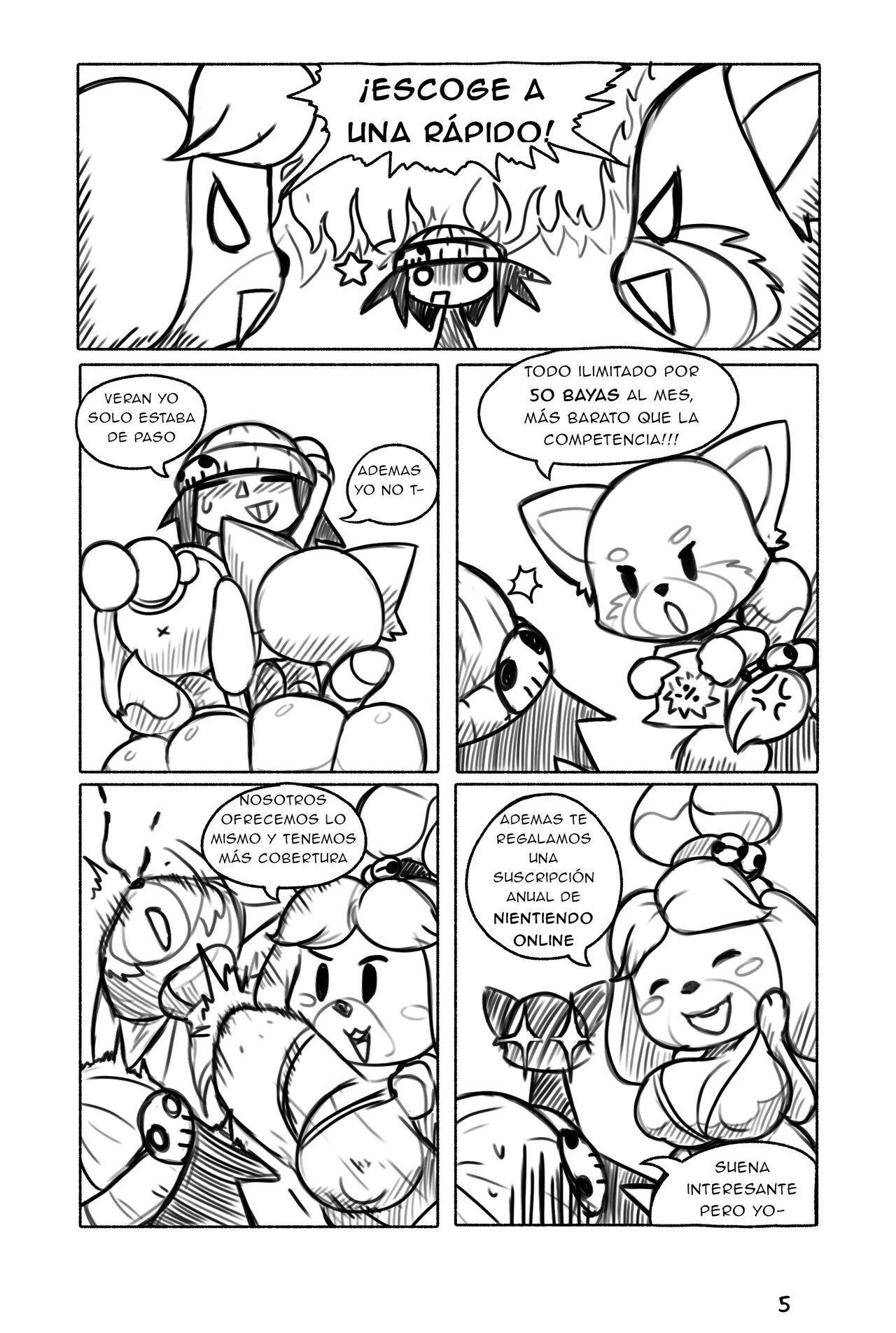 Las Chambeadogas no. 2 (Spanish) porn comic picture 6