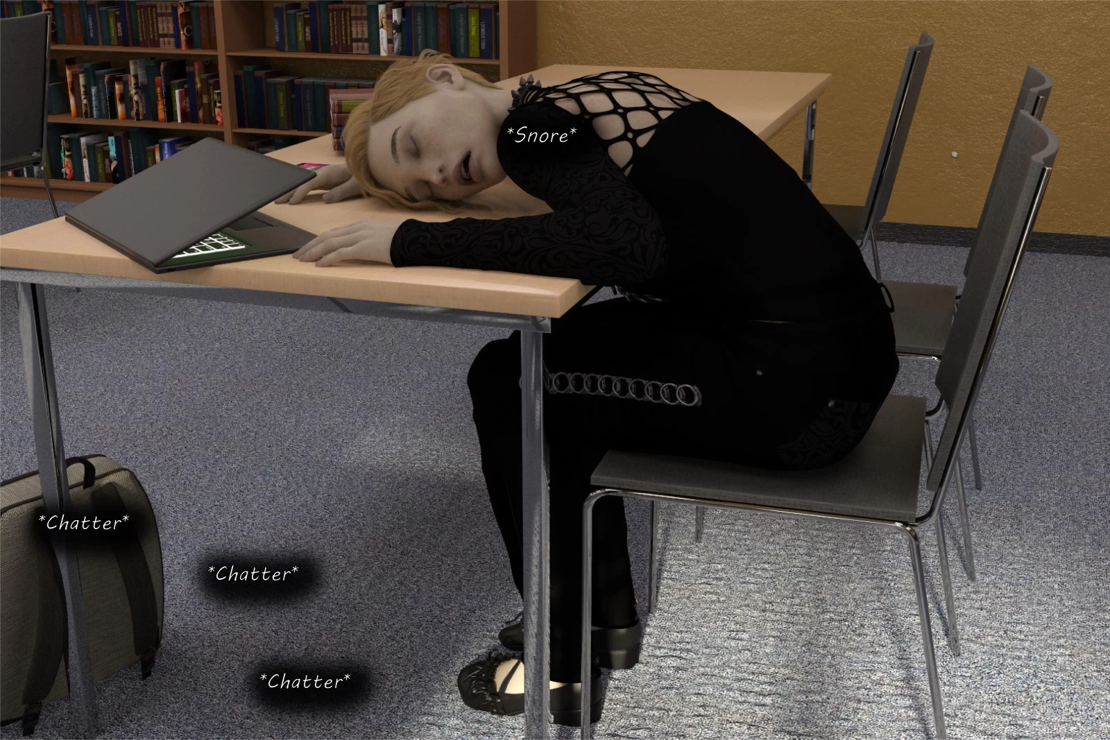 Late Art Studies porn comic picture 2