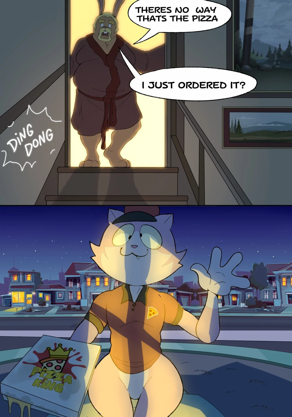 Late Night Delight porn comic picture 2