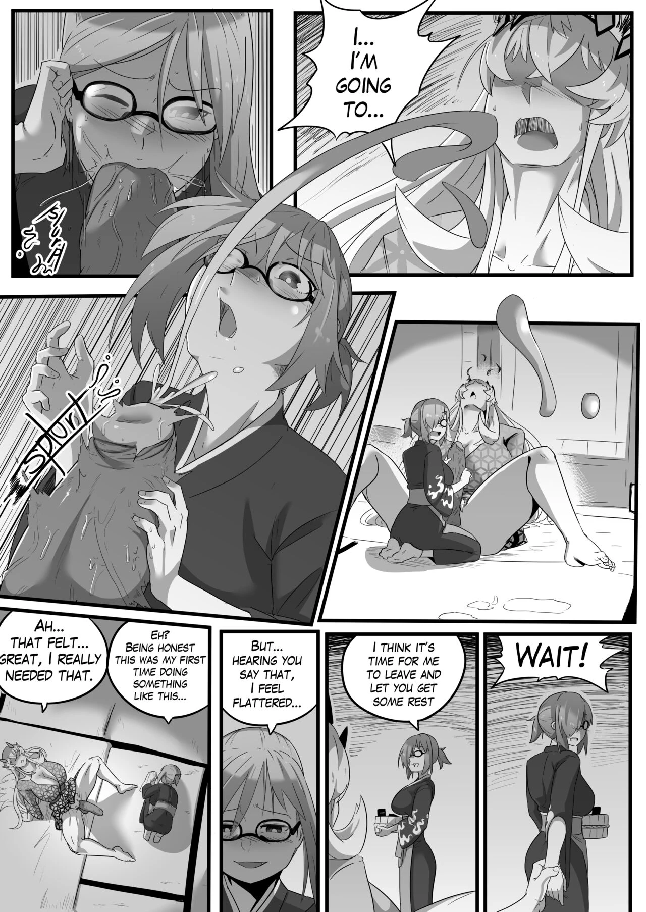 Late Night Service porn comic picture 14