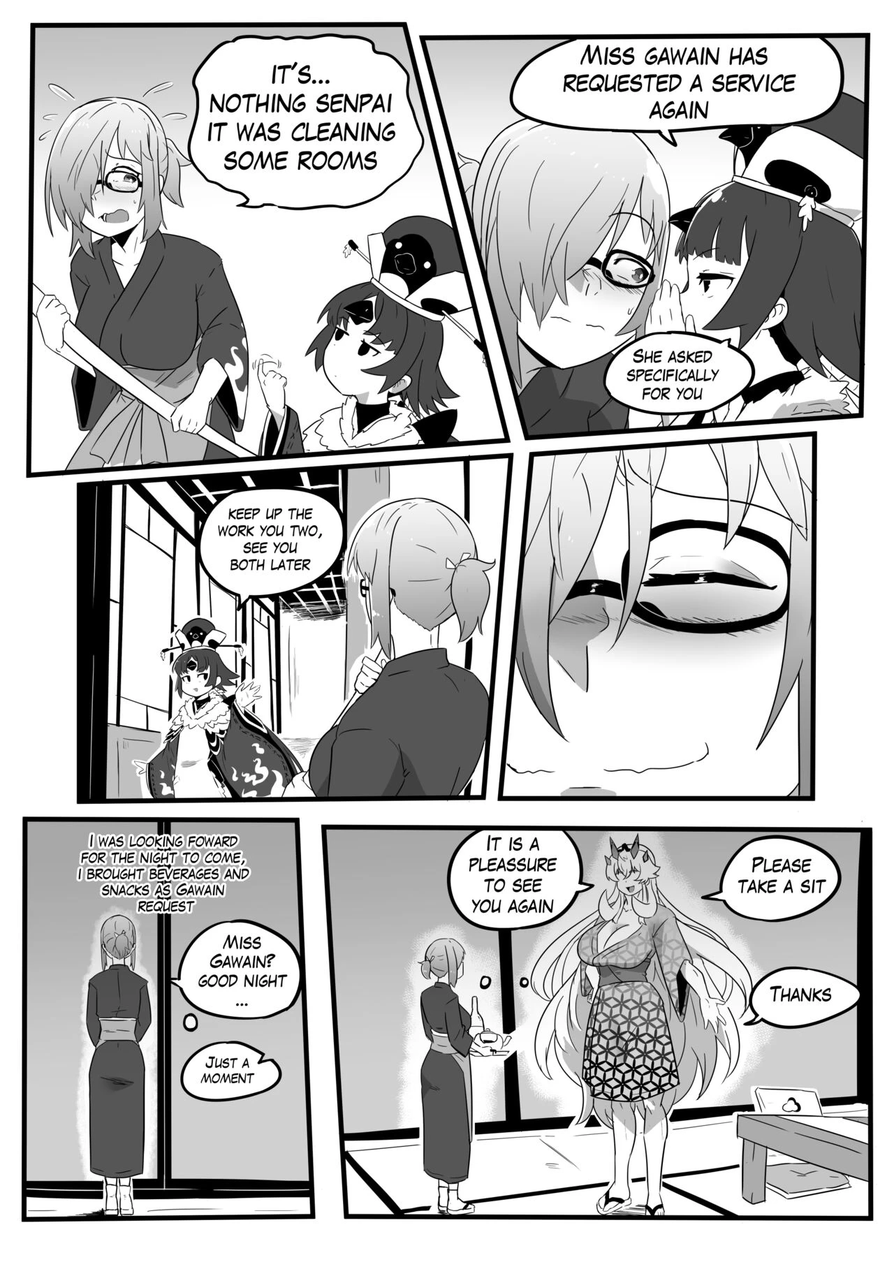 Late Night Service porn comic picture 32