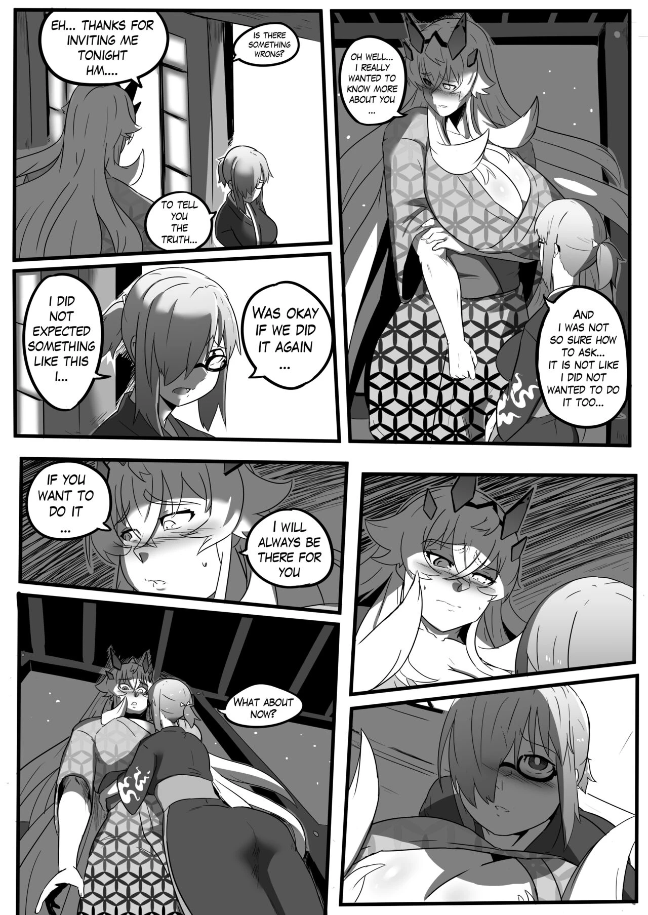 Late Night Service porn comic picture 36