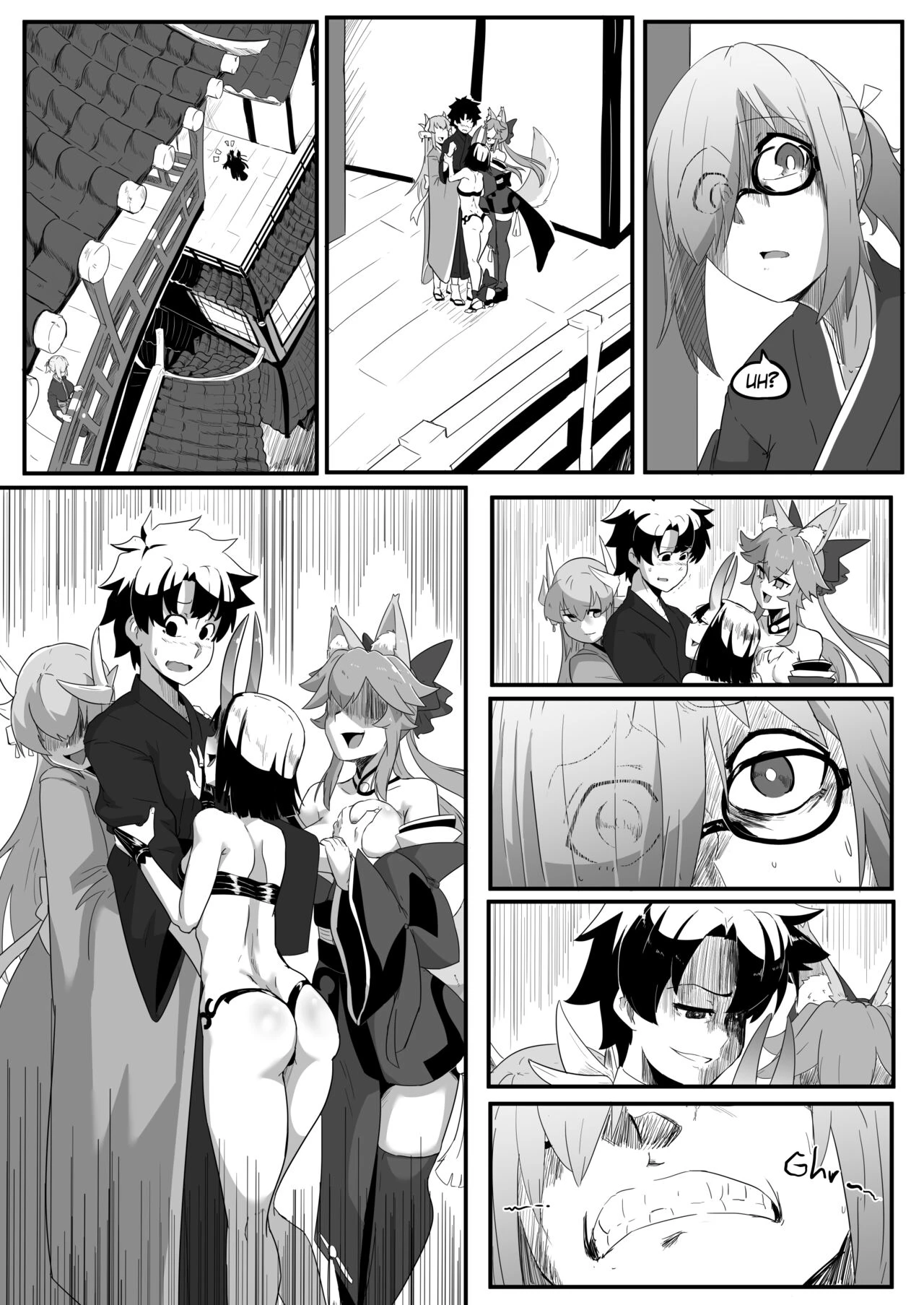 Late Night Service porn comic picture 6