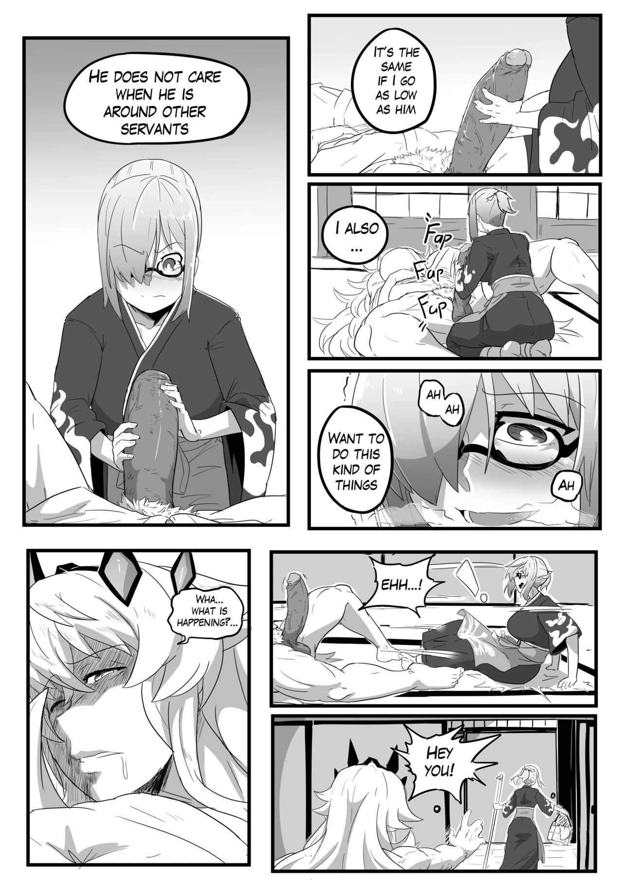 Late Night Service porn comic picture 8