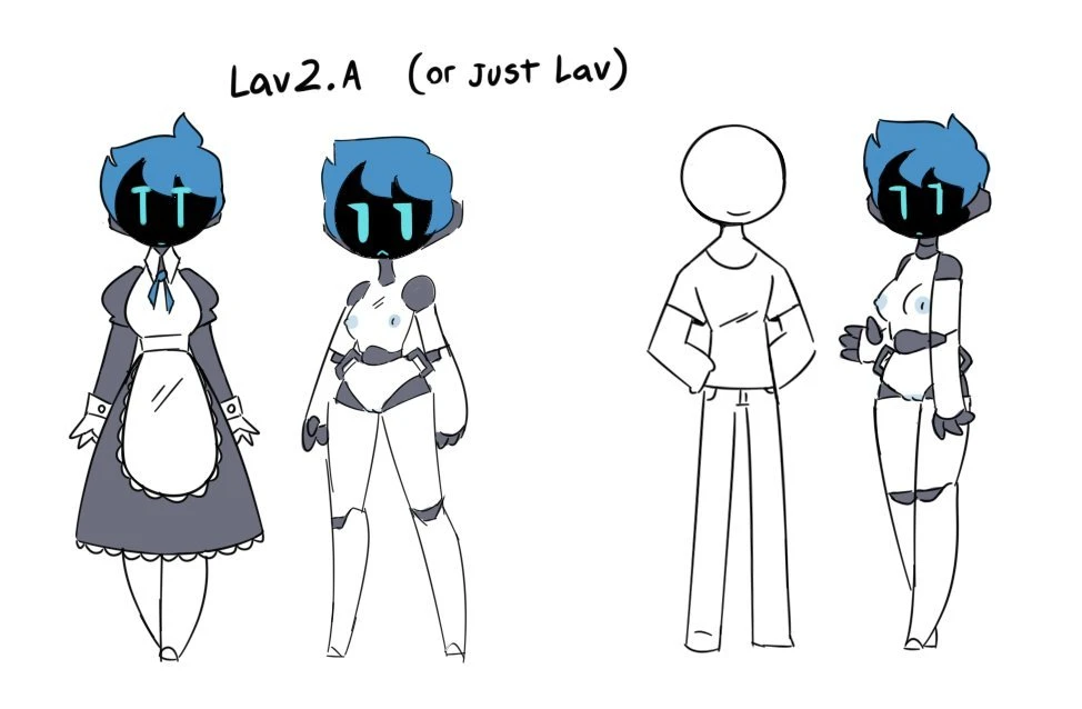 Lav - The Customizable Android Maid porn comic picture 1