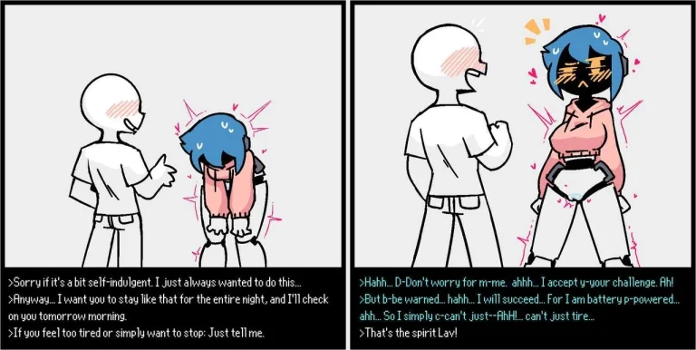 Lav - The Customizable Android Maid porn comic picture 14