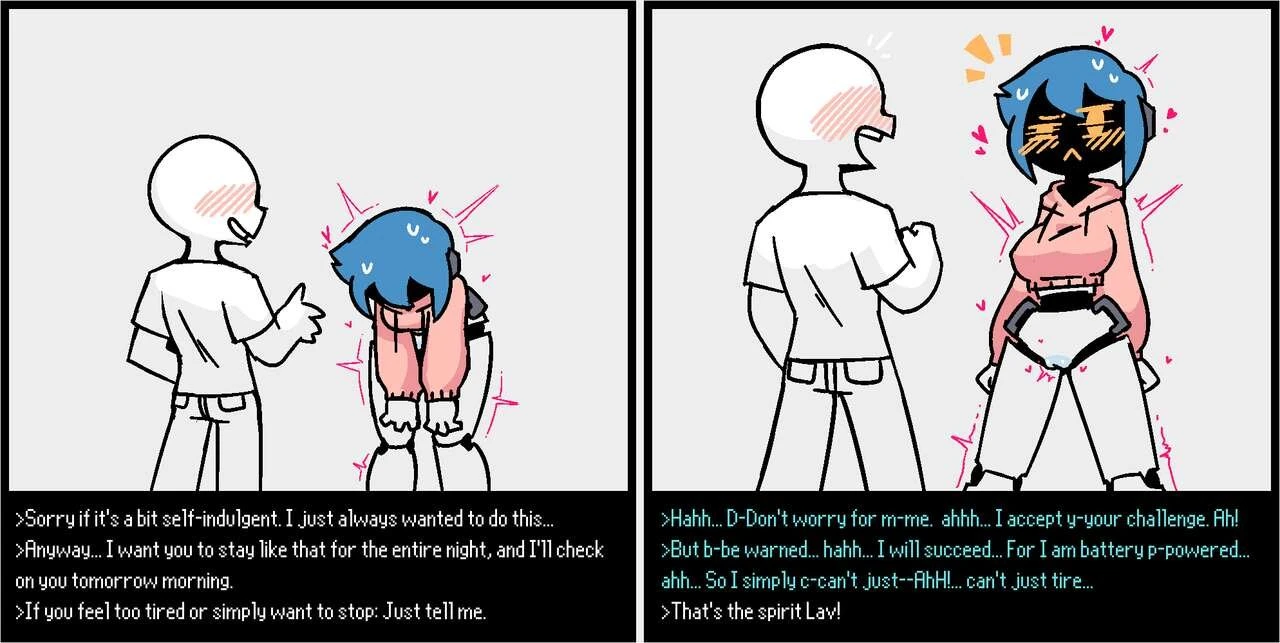 Lav - The Customizable Android Maid porn comic picture 14