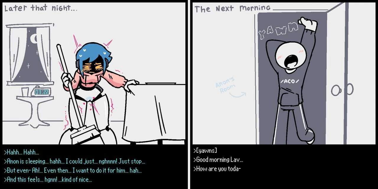 Lav - The Customizable Android Maid porn comic picture 15