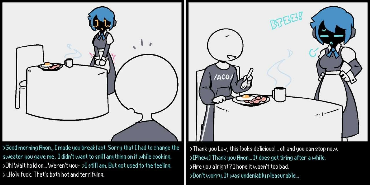 Lav - The Customizable Android Maid porn comic picture 16