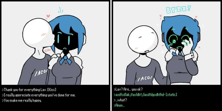 Lav - The Customizable Android Maid porn comic picture 17