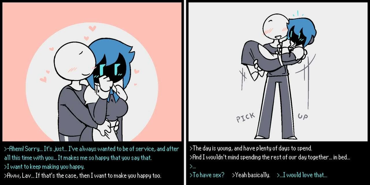 Lav - The Customizable Android Maid porn comic picture 18