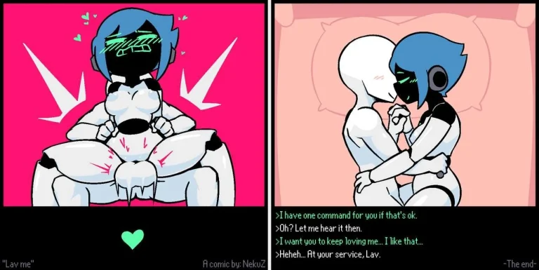 Lav - The Customizable Android Maid porn comic picture 20