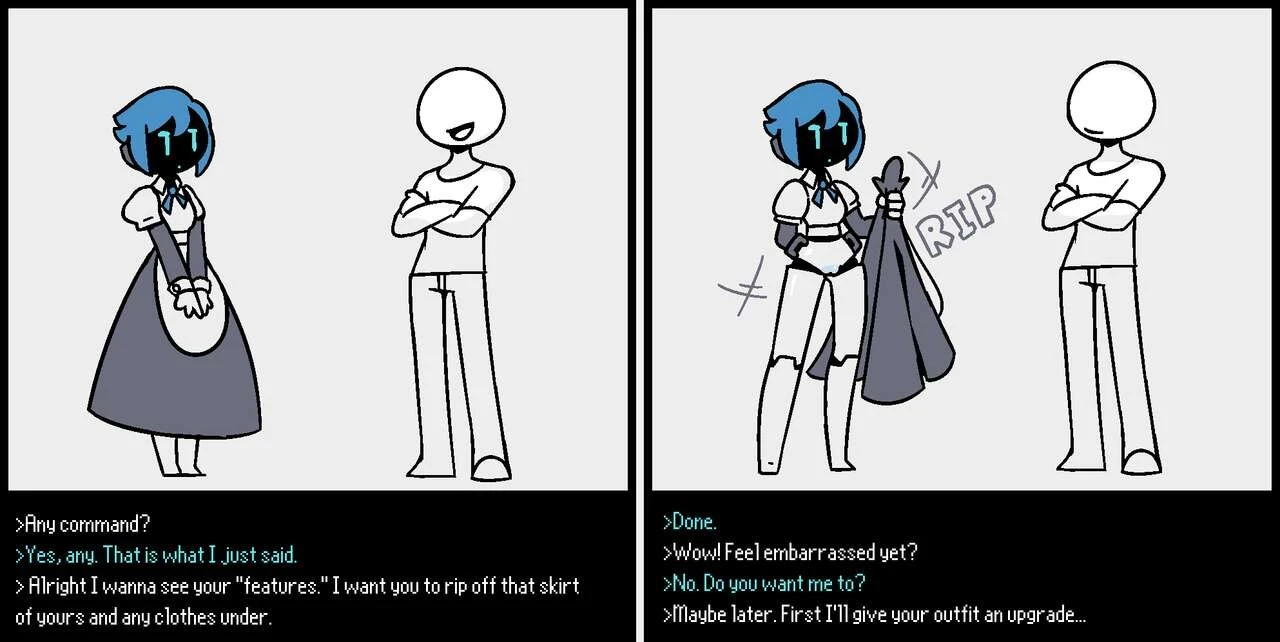 Lav - The Customizable Android Maid porn comic picture 3