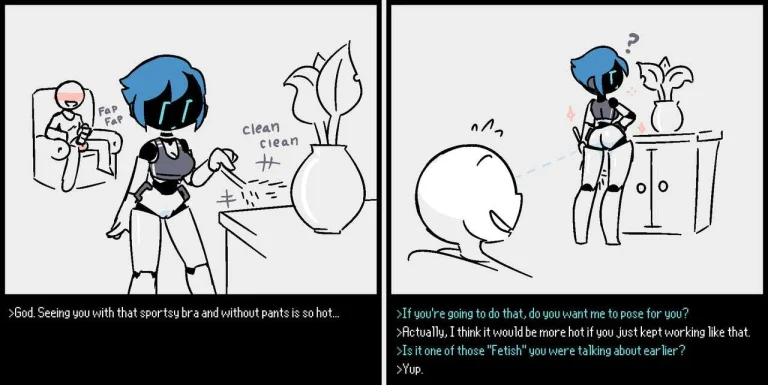 Lav - The Customizable Android Maid porn comic picture 4