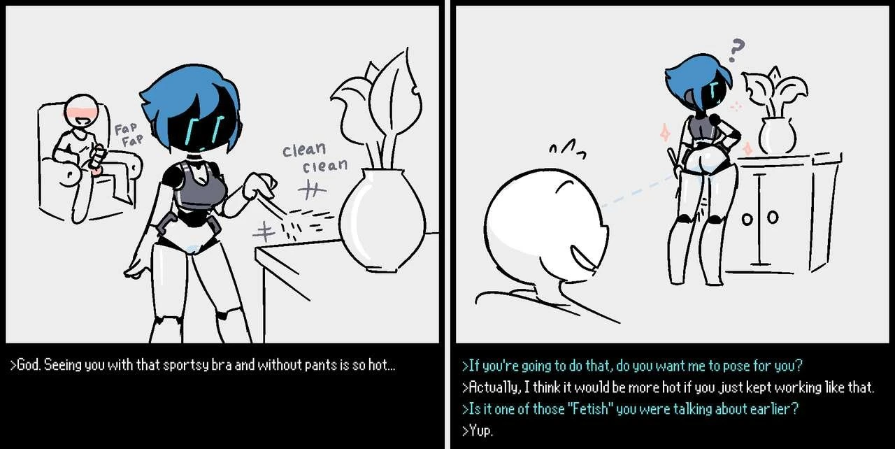 Lav - The Customizable Android Maid porn comic picture 4