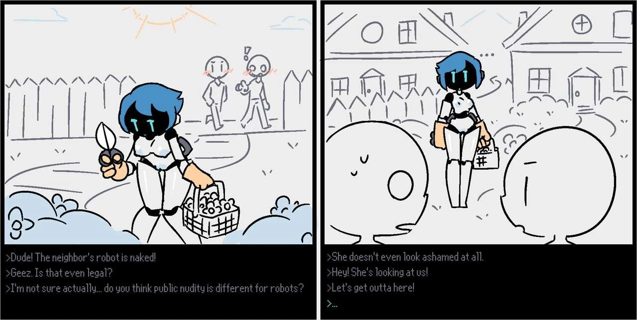 Lav - The Customizable Android Maid porn comic picture 6