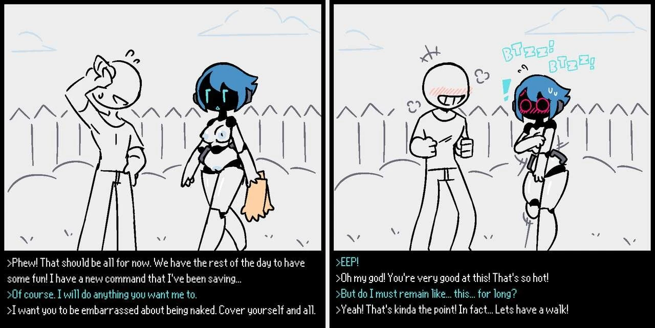 Lav - The Customizable Android Maid porn comic picture 7