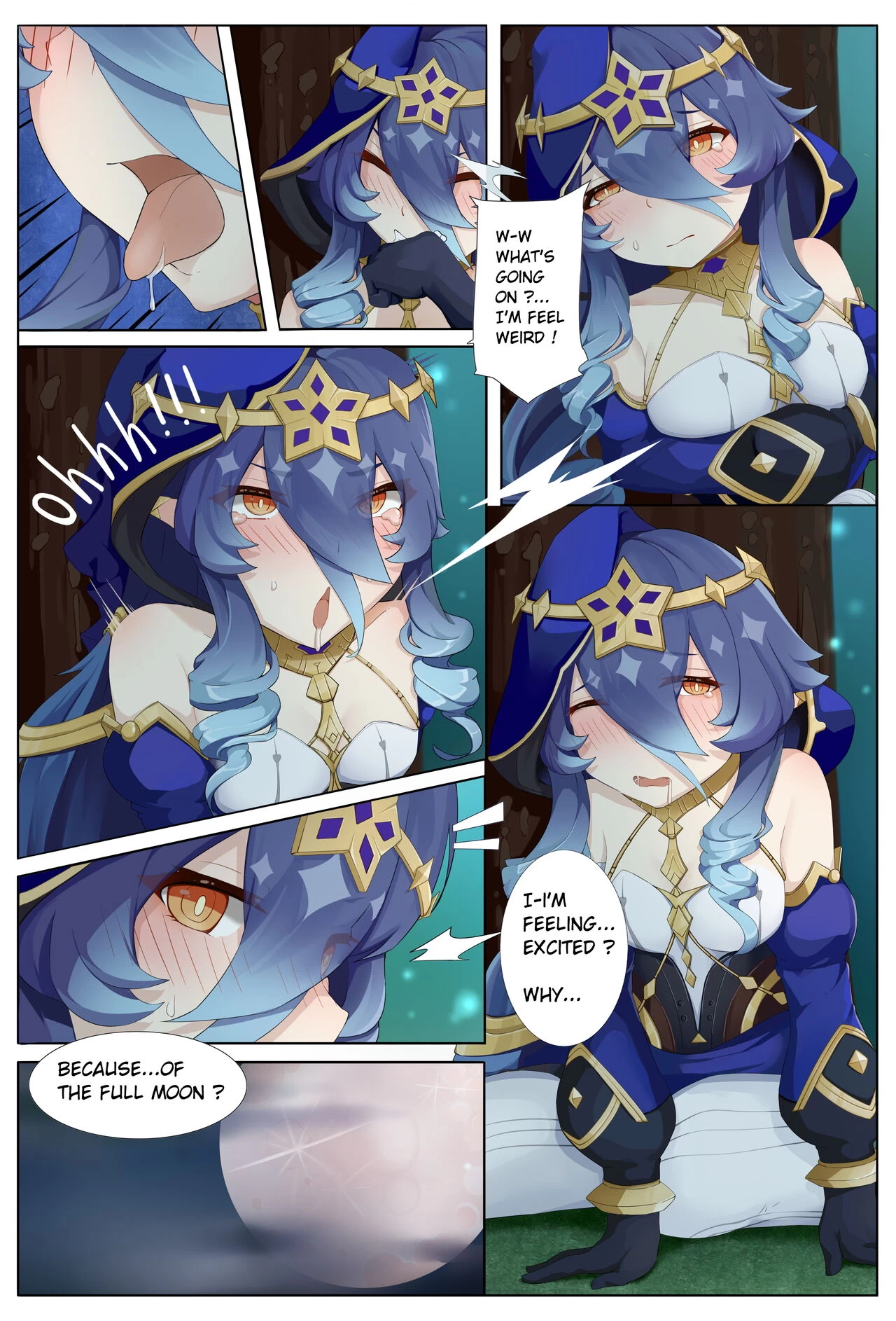 Layla The Sleepy Wolf porn comic picture 2