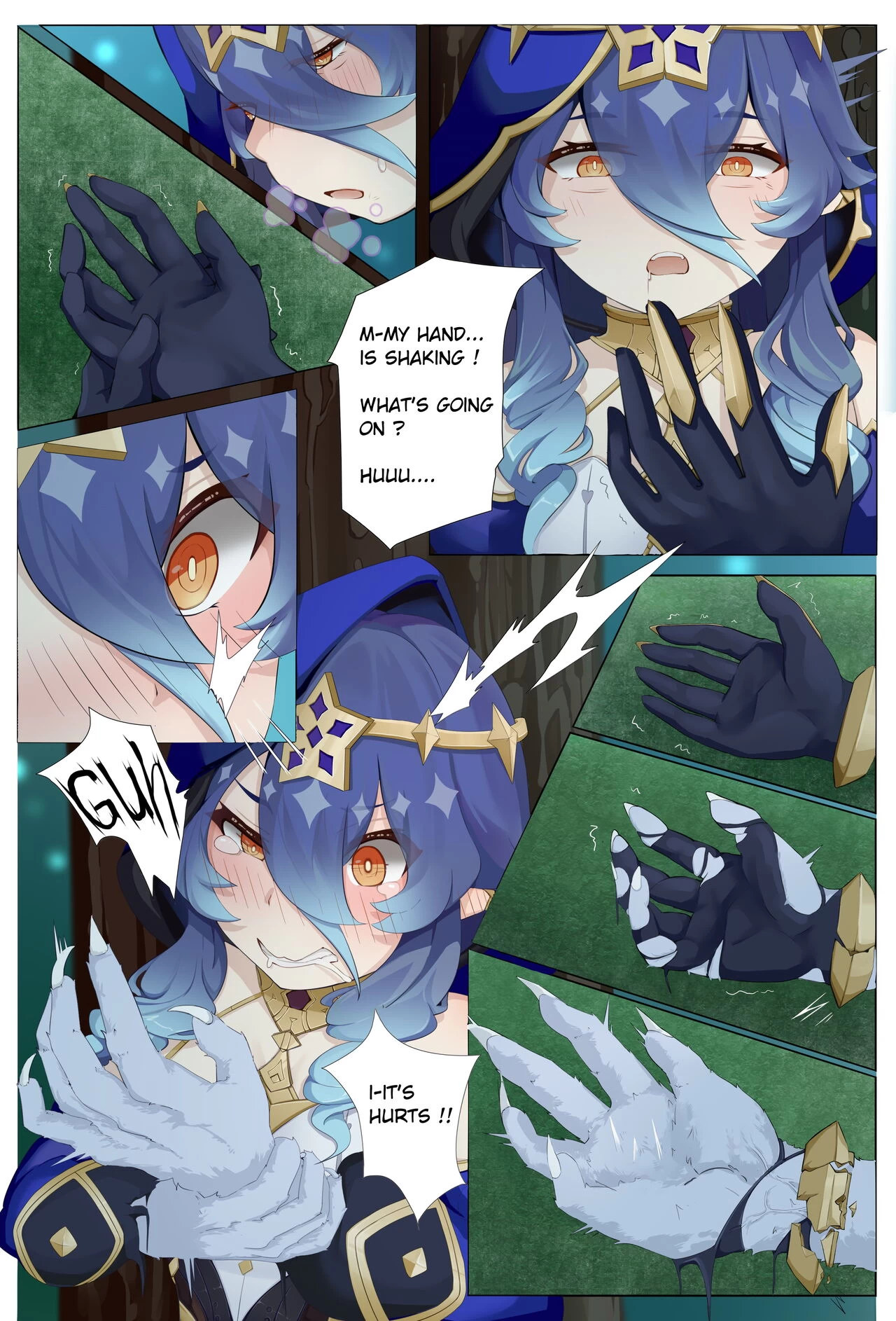 Layla The Sleepy Wolf porn comic picture 3